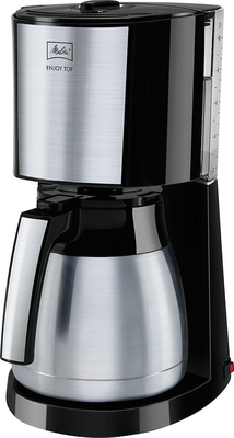 Melitta Enjoy Top Therm Inox Καφετιέρα Φίλτρου 1000W Black.1017-08