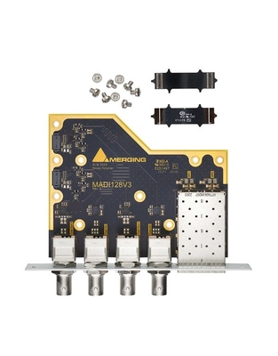 MERGING TECHNOLOGIES MADI128V3 MADI Card 128 Channels with SFP cages for Hapi Mk III