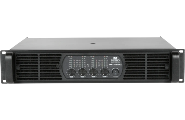 Metro Audio Systems PA-1300Q Τελικός ενισχυτής 4 καναλιών