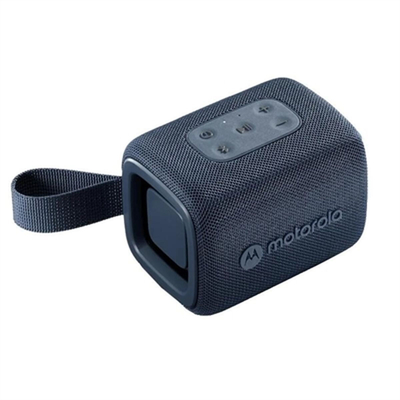 Motorola Rokr 300 Μαύρο φορητό αδιάβροχο ηχείο Βluetooth με USB Type-C, IP67, Τrue Wireless Link και Qi ασύρματη φόρτιση - 7W Μπλέ
