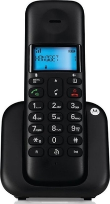 Motorola T301 Ασύρματο Τηλέφωνο με Aνοιχτή Aκρόαση (Black)