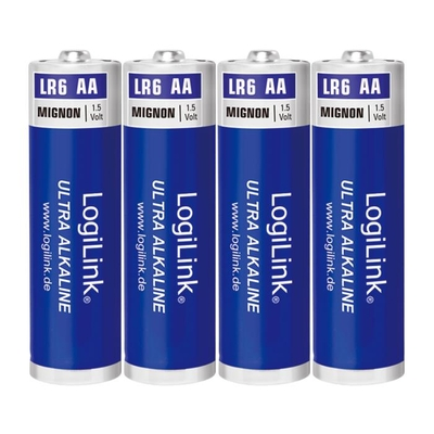 Μπαταρίες Αλκαλικές AA LogiLink LR6B4 (4τμχ)