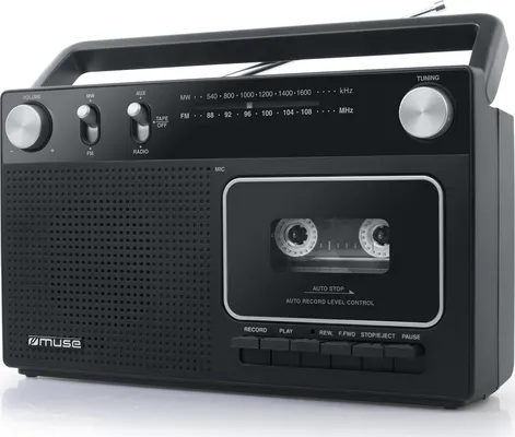 Muse M-152 RC Ραδιοκασετόφωνο  Μπαταρίας/Ρεύματος 230150