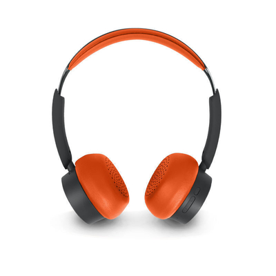 Muse M-271 BO Ασύρματα On Ear Ακουστικά με 65 ώρες Λειτουργίας Πορτοκαλί/Μαύρο
