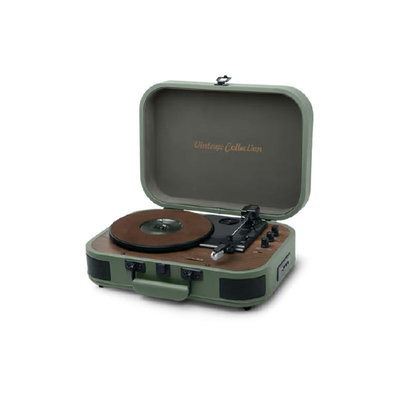 Muse MT-207 PGR 230210 Σκούρο Πράσινο Πικάπ με Bluetooth