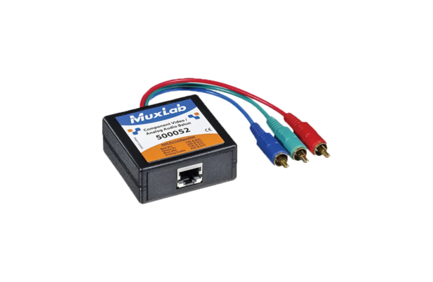 MUXLAB Component Video/Analog Audio Balun 500052