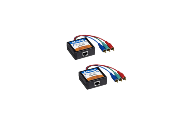 Muxlab Component Video/IR Pass-Thru Balun 500054