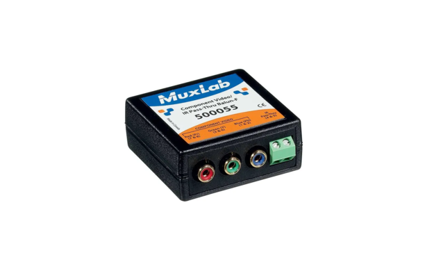 MUXLAB Component Video/IR Pass-Thru Balun 500055