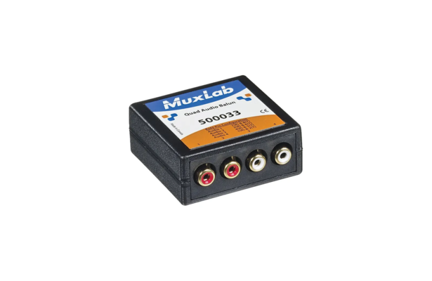 MUXLAB Quad Audio Balun 500033