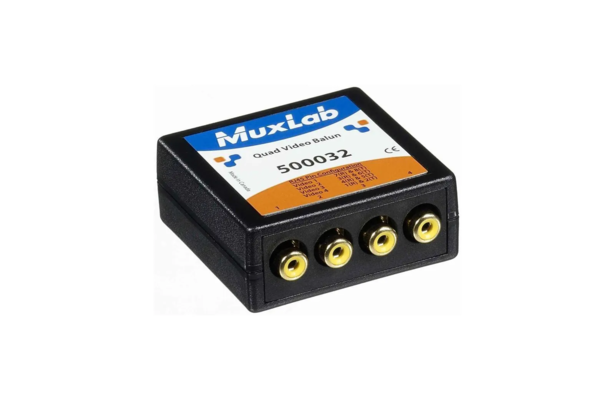 MUXLAB Quad Video Balun 500032