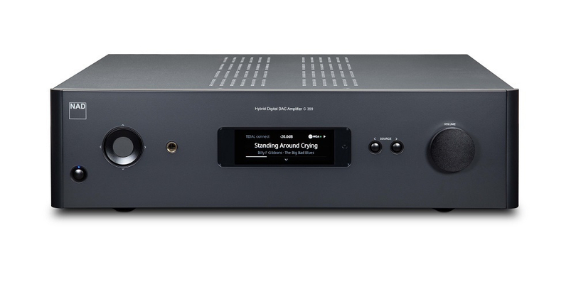 Nad C399 Υβριδικός Ολοκληρωμένος Ενισχυτής Hi-Fi Stereo 400W/4Ω 217W/8Ω Μαύρος