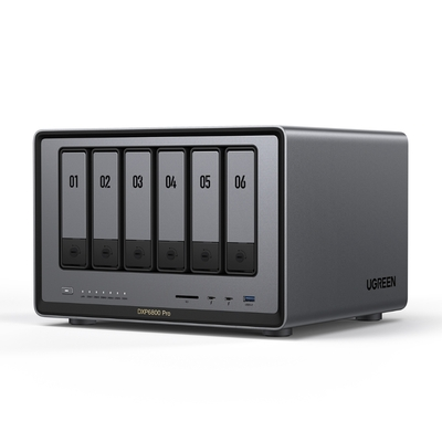 NAS UGREEN DXP6800 Pro 25899B 6 Θέσεων