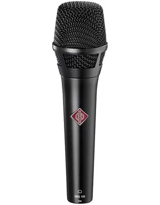 NEUMANN KMS-104-Plus-Bk Πυκνωτικό Μικρόφωνο Μαύρο