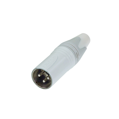 NEUTRIK 3 PIN ΑΡΣΕΝΙΚΟ XLR ΚΑΛΩΔΙΟΥ ΑΣΠΡΟ
