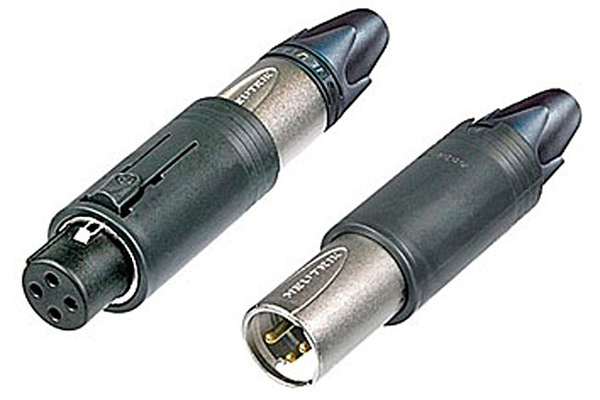 NEUTRIK XLR CABLE CONNECTOR BLK UNISEX