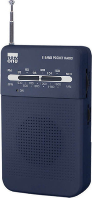 NewOne R206 Ραδιοφωνάκι Μπαταρίας Μπλε Blue 230071