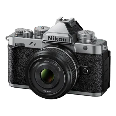 NIKON Zf Silver + 40mm SE + Leather Case