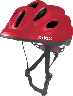 Nilox Προστατευτικό κράνος για παιδιά με φως LED - Κόκκινο