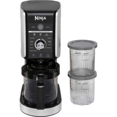 Ninja NC502EU CREAMi Deluxe Παγωτομηχανή 0.709lt Γκρι