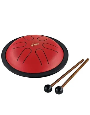 NINO 980R  Mini Melody Steel Tongue Drum Red