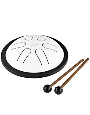 NINO 980WH Mini Melody Steel Tongue Drum White