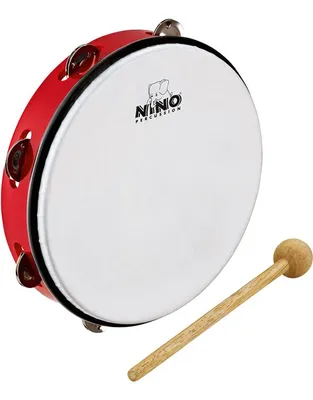 NINO Nino 24R Tαμπουρίνο 10''  με Tζίλιες και Kοπανάκι
