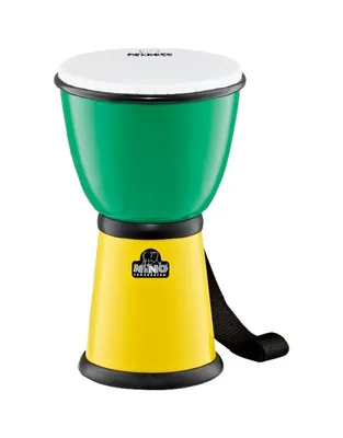 NINO nino18G/Y Green/Yellow Djembe 8''