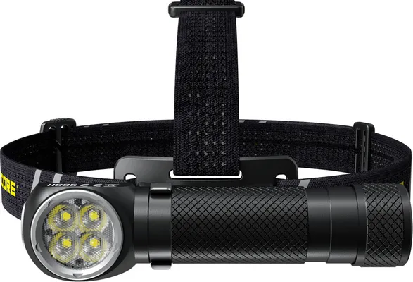 NiteCore HC35  Επαναφορτιζόμενος Φακός Κεφαλής 2700 Lumens + Battery 21700