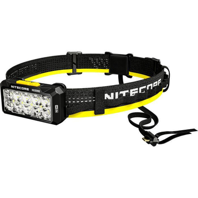 NiteCore HU2000 Φακός Κεφαλής LED με Μέγιστη Φωτεινότητα 2000lm