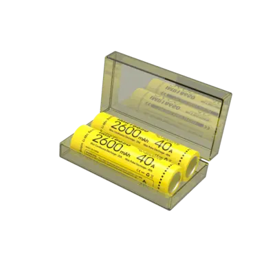 NITECORE IMR18650 2600mah 40A FlatTop ΖΕΥΓΟΣ