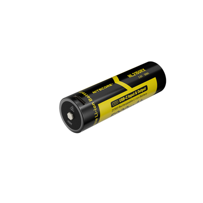 NiteCore ΜΠΑΤΑΡΙΑ NITECORE 21700/ 5000mAh/ RX , USB