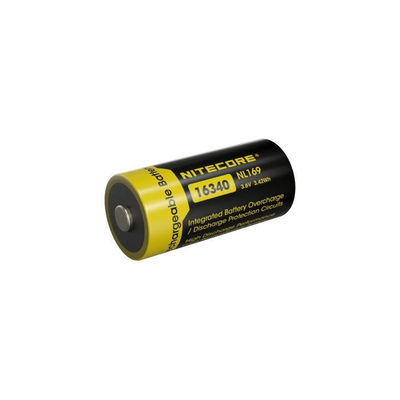 NiteCore NL169 RCR123A  950mAh