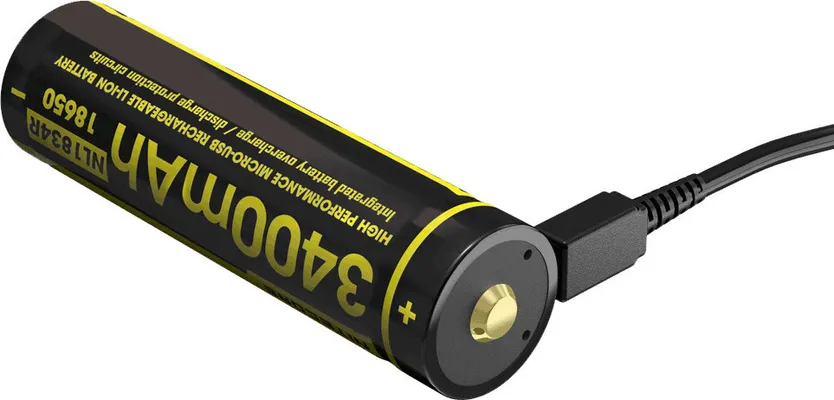 NiteCore NL1834R 18650 3400mAh (1τμχ)