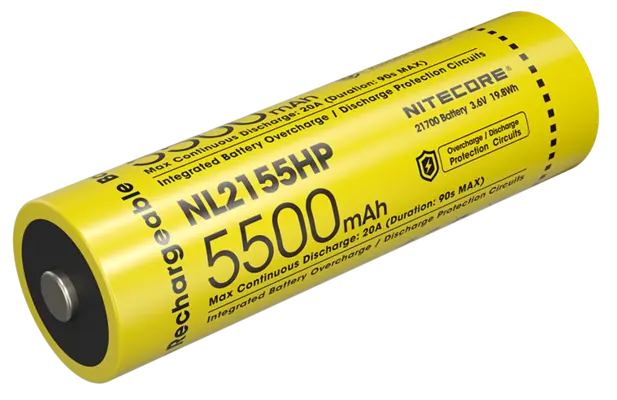 Nitecore NL2155HP Επαναφορτιζόμενη Μπαταρία 21700 5500mAh