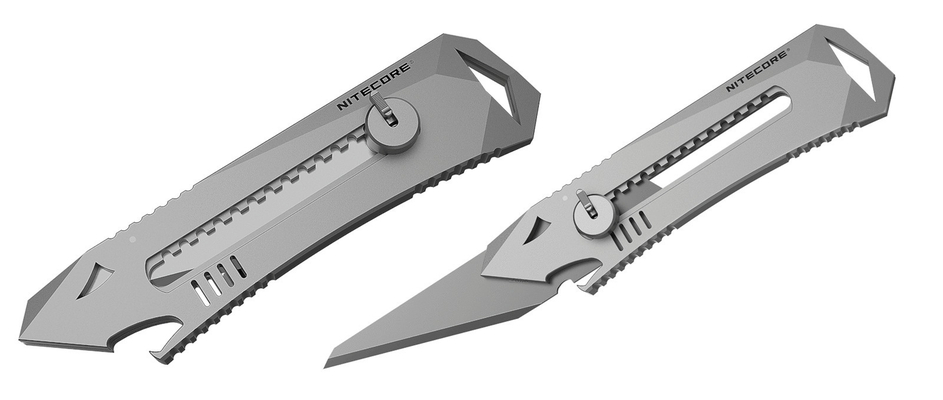 NiteCore NTK10 Titanium Utility Σουγιάς Ασημί
