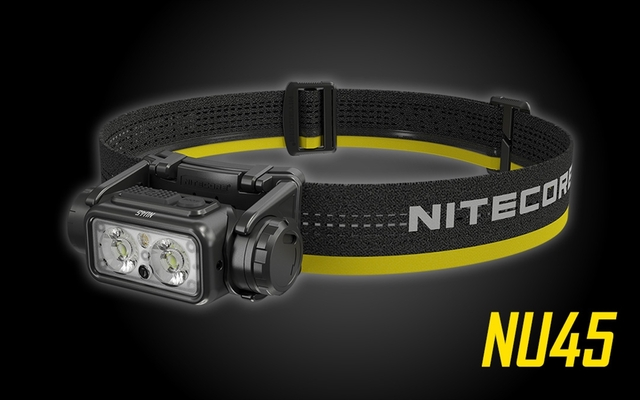 NiteCore NU45 1700 Lumen USB-C Fast Charging Headlamp