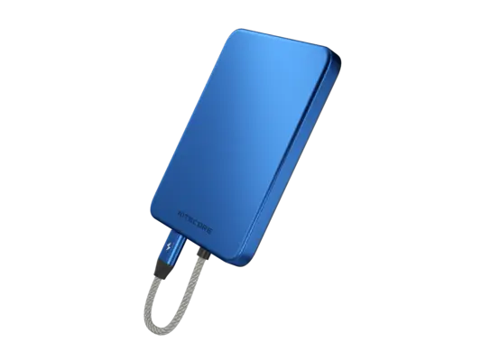 NITECORE POCKET 5, 5000ma Ultra Thin Aluminium body, Blue POWER BANK
