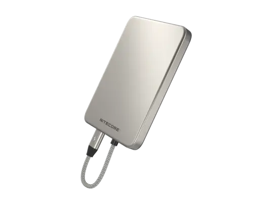 NITECORE POCKET 5, 5000ma Ultra Thin Aluminium body, Grey POWER BANK