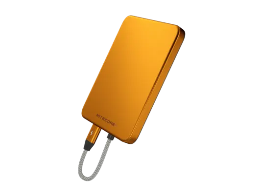 NITECORE POCKET 5, 5000ma Ultra Thin Aluminium body, Orange POWER BANK