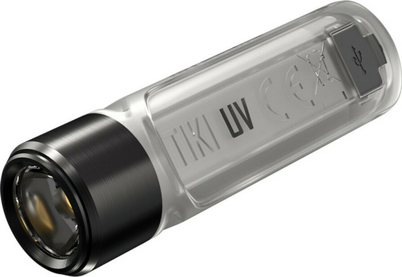 NiteCore Tiki UV Φακός Μπρελόκ Επαναφορτιζόμενος 70lm
