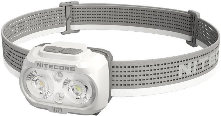 Nitecore UT27 Pro Headlamp Κεφαλής LED Αδιάβροχος Επαναφορτιζόμενος 800 Lumens Μπαταρία 2 x HBL1500Lion - Titan White
