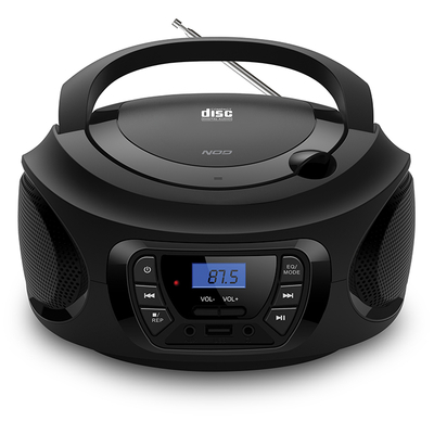 NOD INTRO Φορητό ραδιόφωνο με CD / USB / MP3 / AUX και οθόνη LCD.