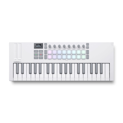 NOVATION USB MIDI CONTROLLER 37 MINI KEYS WHITE