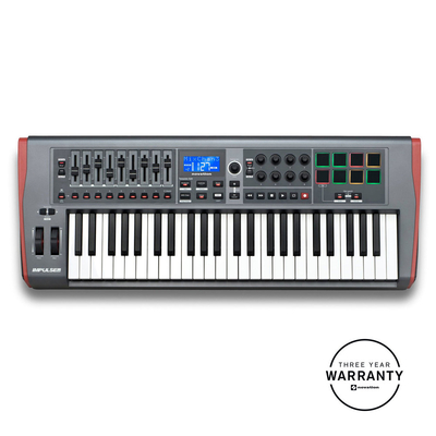 NOVATION USB MIDI CONTROLLER 49 KEYS
