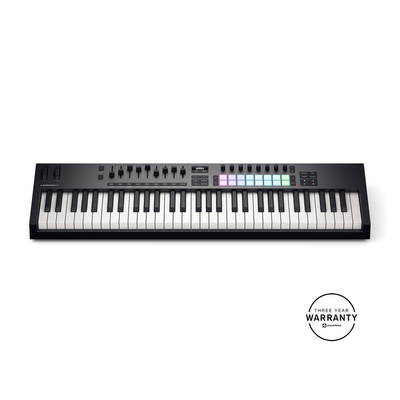 NOVATION USB MIDI CONTROLLER 61 SEMI-WEIGHTED KEYS