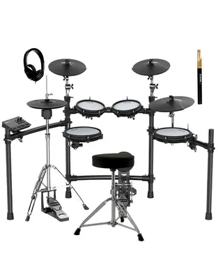 NUX DM-310H Ηλεκτρονικό Drum Set με Κάθισμα, Μπαγκέτες και Ακουστικά Bundle