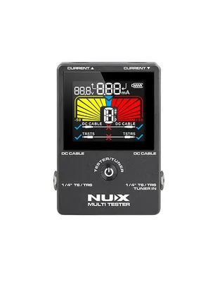 NUX NMT1 4-in-1 Multitester Καλωδίων - Μετρητής ρεύματος και Τάσης - Χορδιστήρι
