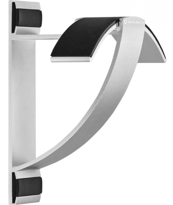 Oehlbach Alu Style W1 D1C35411 Αλουμινένια Επιτοίχια Βάση Ακουστικών Silver (Τεμάχιο) Silver