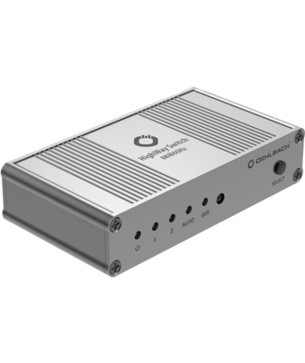 Oehlbach HIGHWAY SWITCH 8K signal switcher for HDMI®Silver (Τεμάχιο) Silver