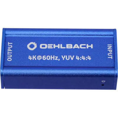 Oehlbach UHD Repeater Signal amplifier for HDMI® (Τεμάχιο)